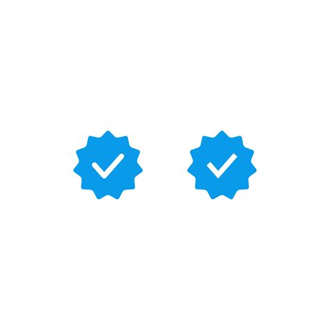blue check verification.